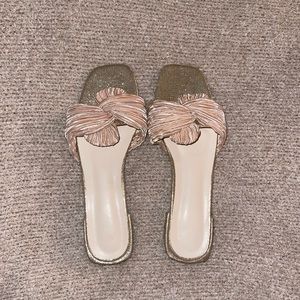 SHEIN Blush Slip-On Sandals
